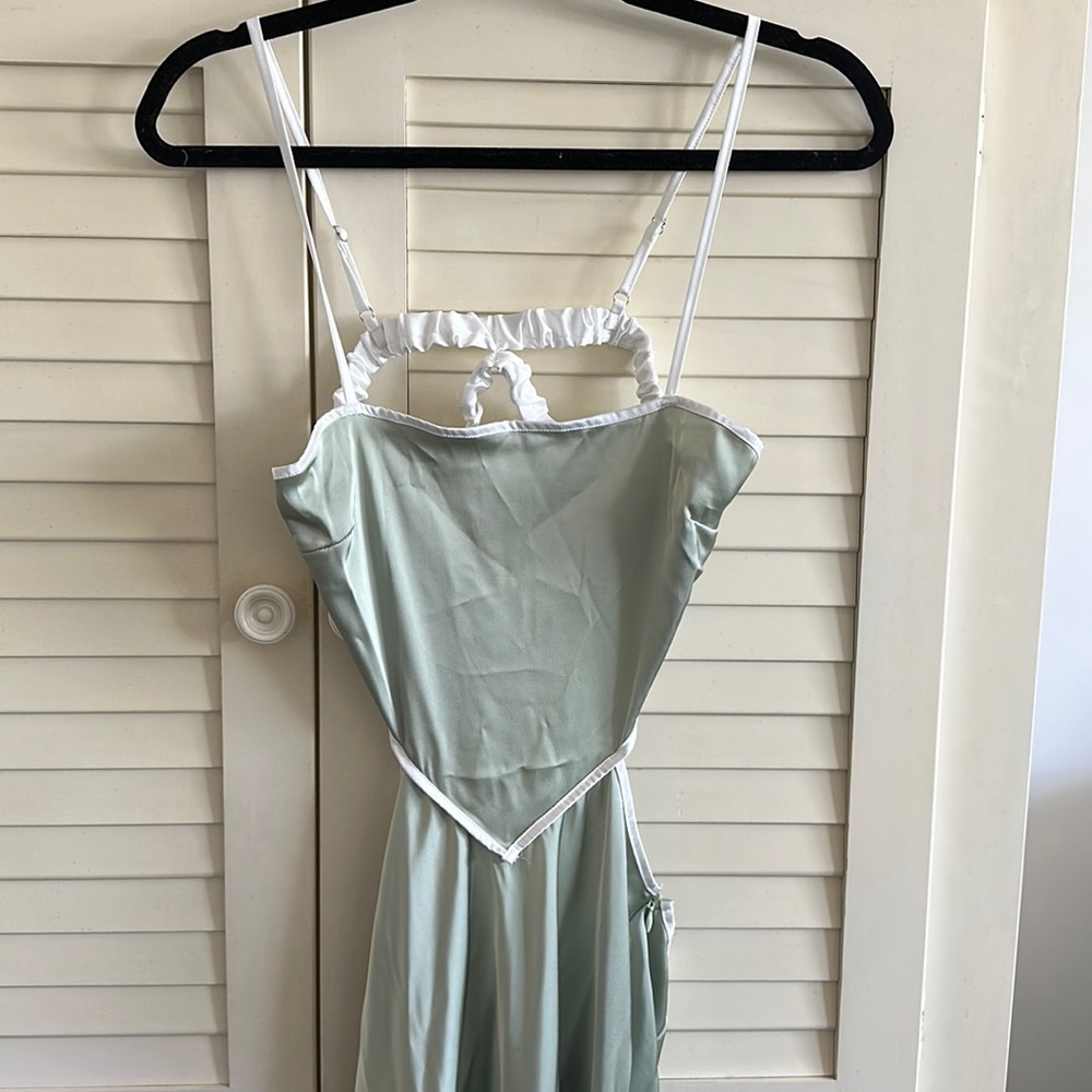 Shein light green dress